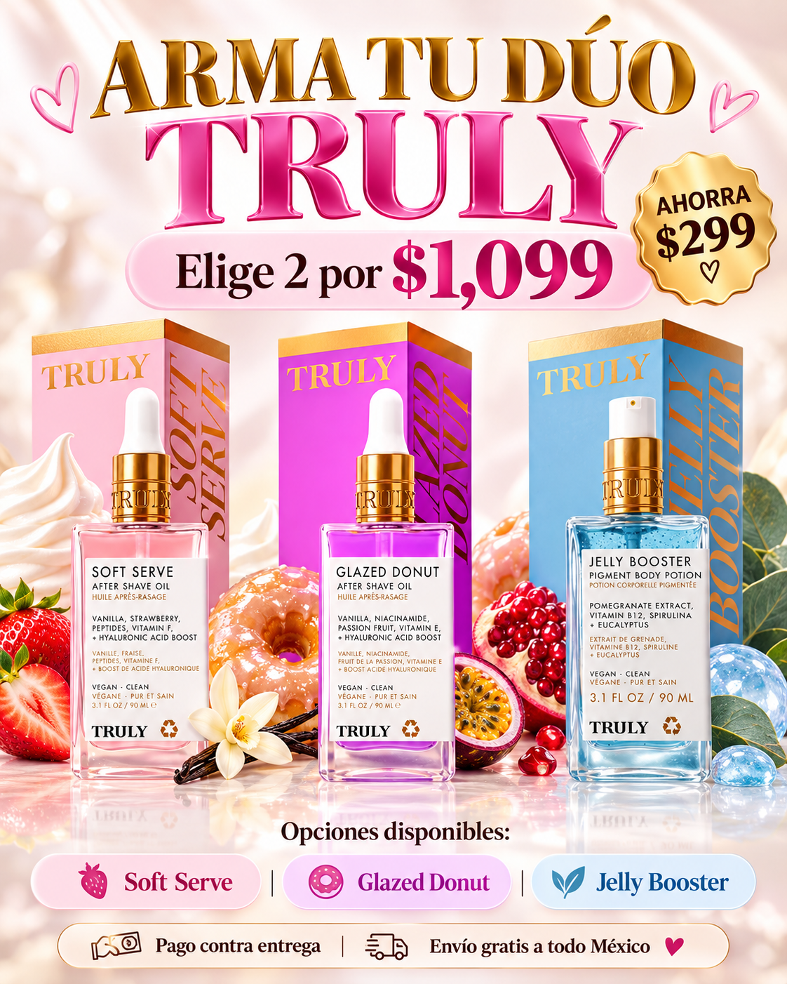 Dúo Truly Personalizado | Elige 2 por $1,099