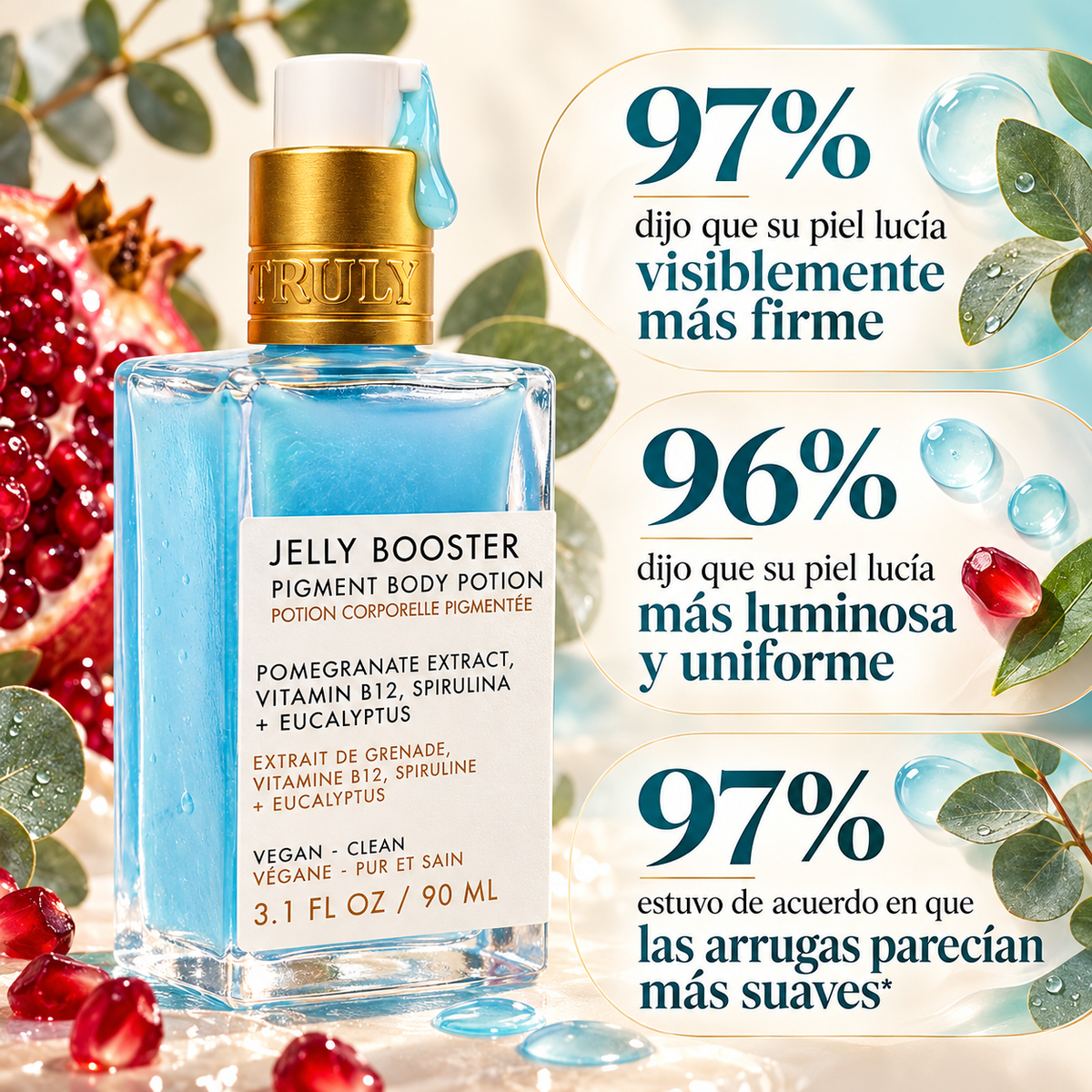 Truly Jelly Booster 90 ml | Poción Corporal Pigmentada